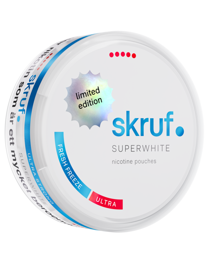 Skruf Superwhite Fresh Freeze Ultra Strong